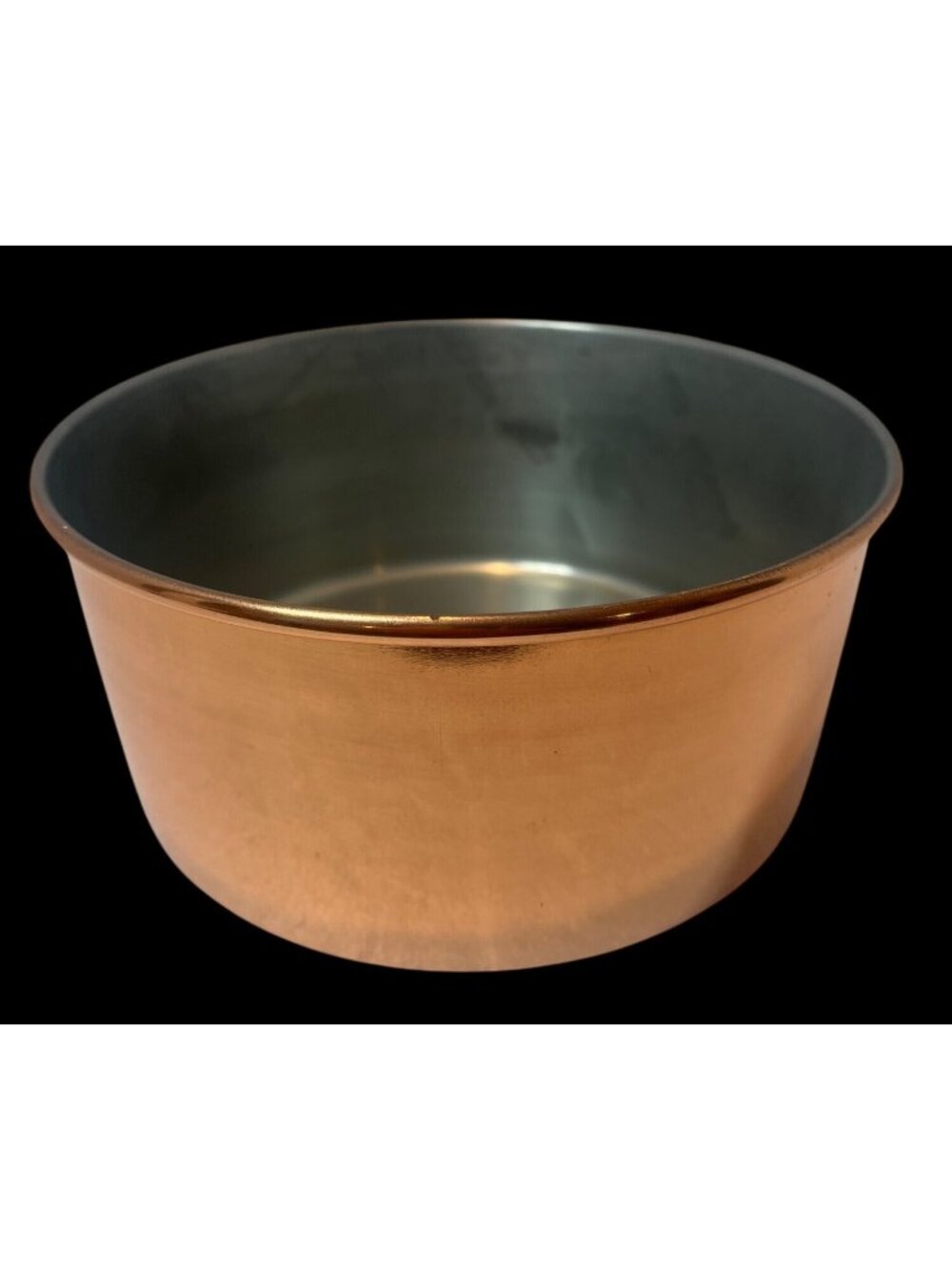 Metalutil Copper 8 Inch Pan Bowl or Planter Made in Portugal